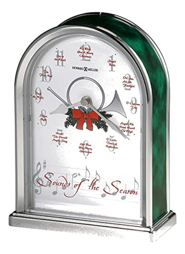 Howard Miller 645  687 Sonidos De La Época De Navidad Reloj 