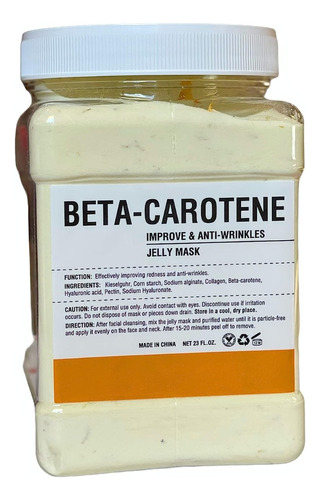 Mascarilla Hydrojelly Beta-carotene