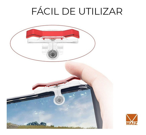 Gamepad Gatillos Duo Botones L1 R1 Ajustable Gamer Celular