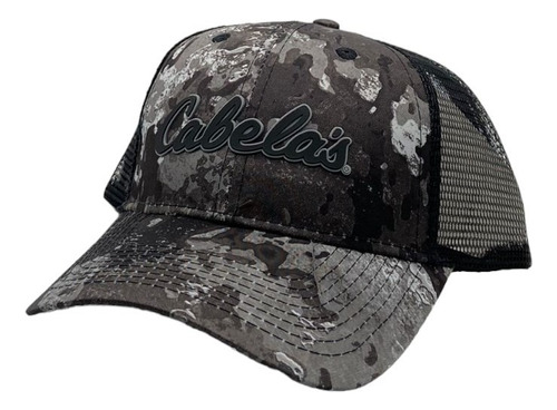 Gorra Bass Pro Shops Camuflaje Gris Edicion Cabalas 