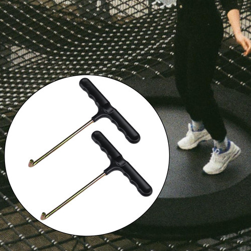 2 Uds Resortes De Trampolín Herramienta De Tracción Gancho