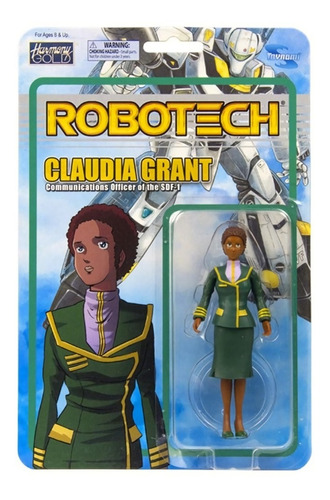Toynami Robotech Claudia Grant 10.5cm