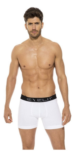 Boxer Hombre Eyelit Algodon Y Lycra Con Elastico Art. 594