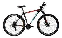 Comprar Venzo Mountain Bike Skyline R29 M 21v frenos de disco hidráulico cambios Shimano Tourney TX color Negro\u002FCeleste\u002FRojo
