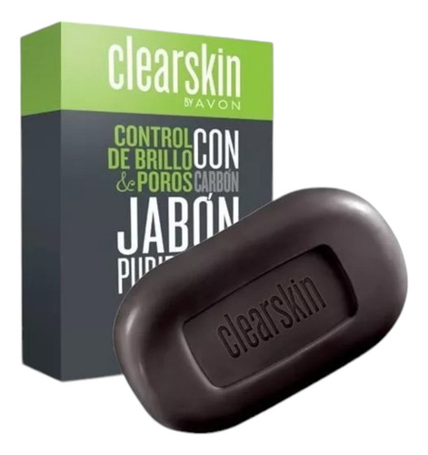 Jabon Con Carbon Control De Brillo Y Poros Kit 3pz Clearskin