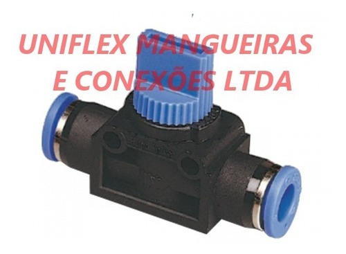 Conexão Rápida Hand-valve (válvula De Bloqueio) T-12mm