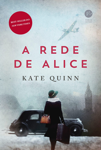 A rede de Alice, de Quinn, Kate. Verus Editora Ltda., capa mole em português, 2019