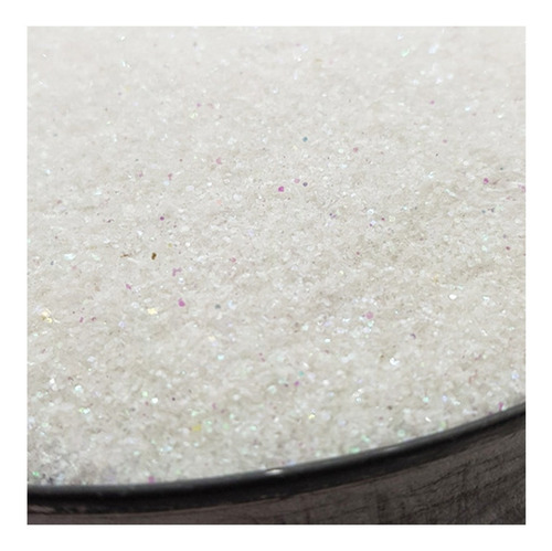 Imagen 4 de 7 de Gibre Glitter Purpurina Blanco Uñas Labios Ojos Cuerpo