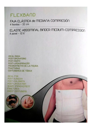 Faja Flexi Bandas Post Quirúrgica Ptm 3300