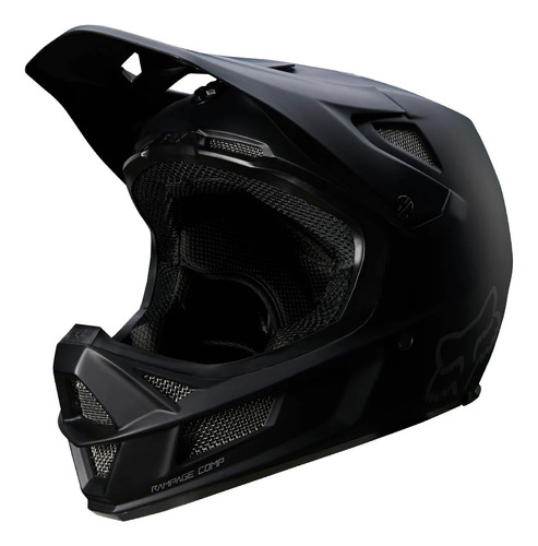 Casco Fox Rampage Comp Mt Negro Ciclismo Downhill Mtb 