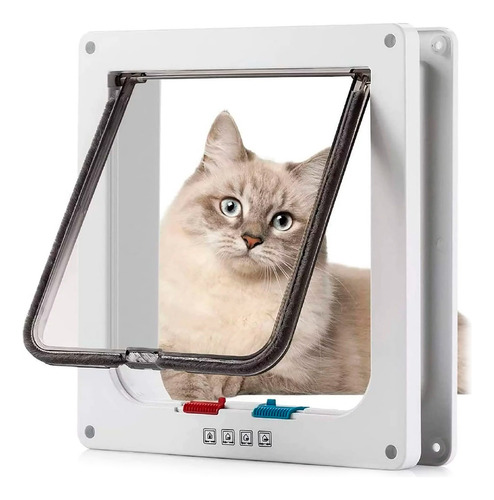 Puerta De Acceso Para Mascotas Perro Gato Swing Grande Atrix