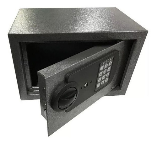 Caja Fuerte Digital Alarma Luz Acero 31x20x20