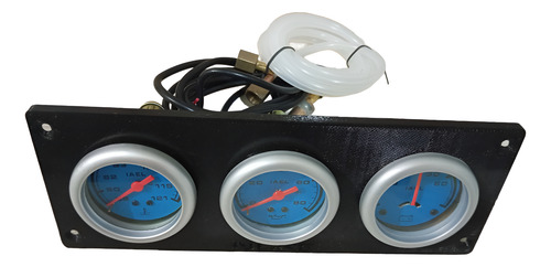Reloj Triple Instrumental Temperatura+ Aceite+ Amperímetro