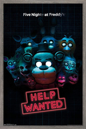 Póster De Pared De Five Nights At Freddy39shelp Wanted...