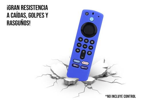 Imagen 5 de 10 de Funda Control Amazon Fire Tv Stick 4k Alexa Case Silicon