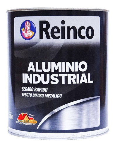 Esmalte Aluminio Industrial Difuso Reinco Galon