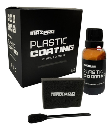 Plastic Coating Vitrificador Plásticos 30ml Maxpro