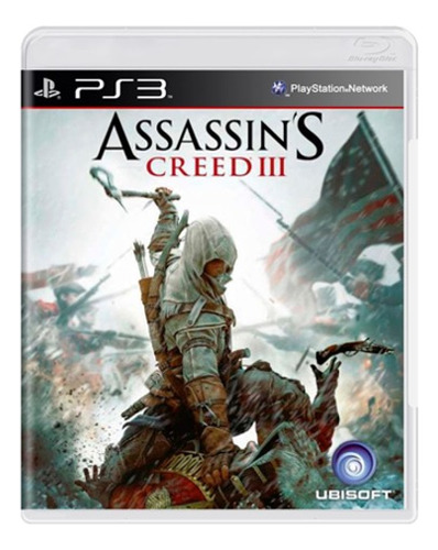 Jogo Assassin's Creed Iii Ps3 Mídia Física Original Seminovo