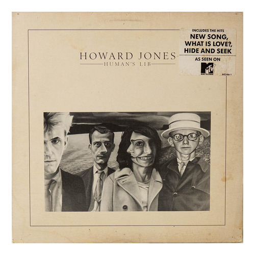 Howard Jones - Humans Lib  Vinilo Usado