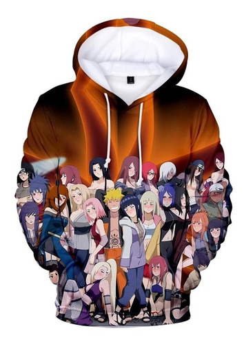 Sudadera Naruto 3d ,  Mas De 10 Diseños Diferentes