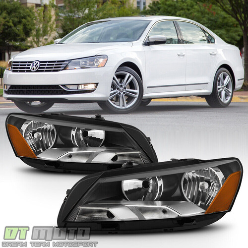 Par Faros Negro Volkswagen Passat Highline 2013 2.0l