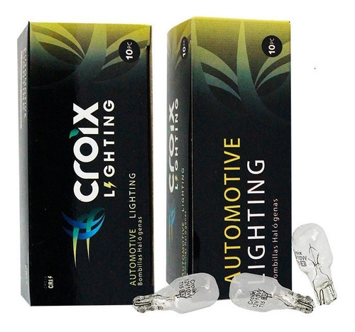 Imagen 2 de 3 de Bombillo 12v 10w Clear Croix T15