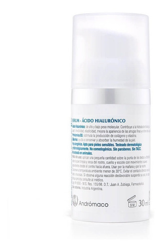 Imagen 6 de 10 de Serum Dermaglós Doble Ácido Hialurónico X30ml