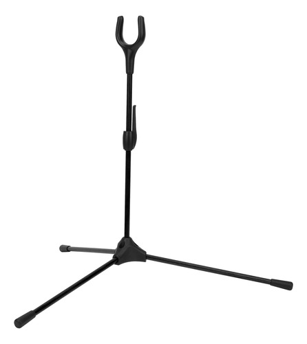 Soporte Recurvo Plegable Con Lazo Negro Negro Para Tiro Con