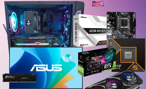 Amd Ryzen 5 9600x Gamer 1.5tb + Gpu Nvidia 3090 24gb (Usado)