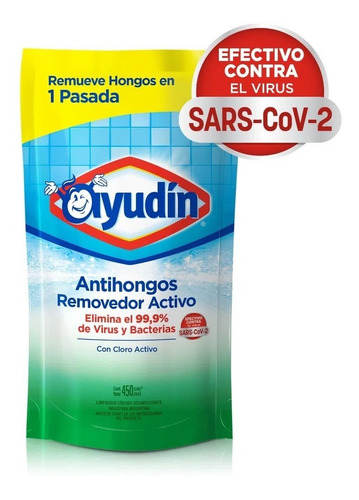 Limpiador Antihongo Removedor Cloro Activo Doypack X 450ml