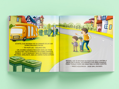 Livro Coleção Vamos Salvar O Planeta - Poluição Do Ar, Da Água E Sonora, De On Line Editora (instituição). Editorial On Line Editora, Tapa Mole, Edición 1 En Português, 2023