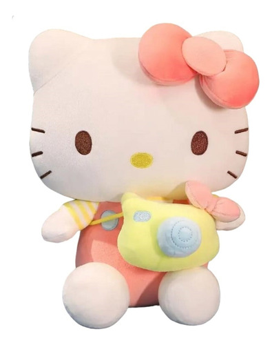 Lindo Peluche Hello Kitty Kawaii 60 Cms Terciopelo Suave T1