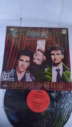 Crowded House Temple Of Low Men Disco De Vinil Original 