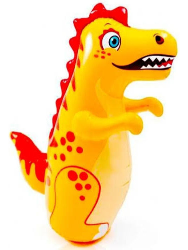 Muñeco Inflable Punching Bag Dinosaurio