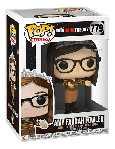Funko Pop The Big Bang Theory Amy Farrah Fowler 779 Original