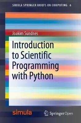 Libro Introduction To Scientific Programming With Python ... | Envío gratis
