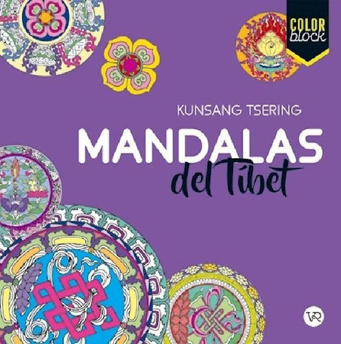 Libro - Mandalas Del Tibet (coleccion Color Block) [35 Lami
