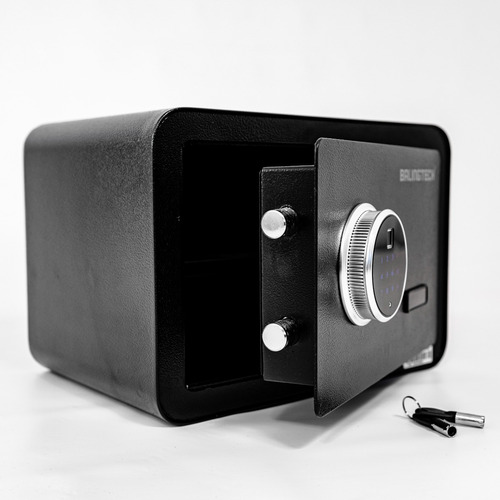 Caja Fuerte Con Huella Digital Balingtech Saf01 Negro