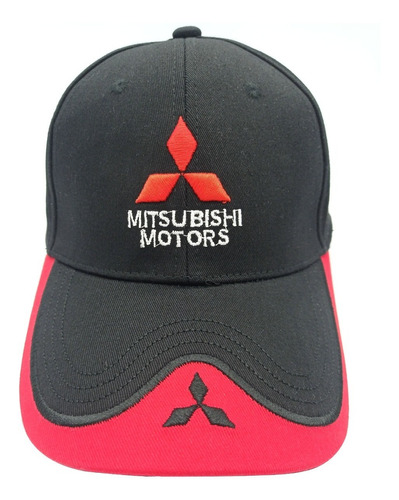 Jockey Gorro Bordado Mitsubishi