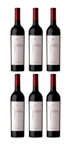 Vino La Flor Malbec Pulenta Caja X 6 Unidades