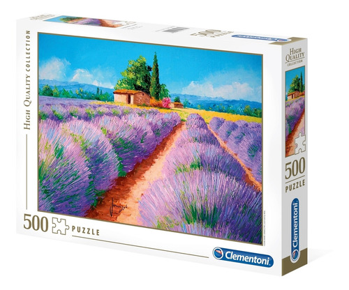Puzzle Clementoni 500 Piezas - Lavender Scent