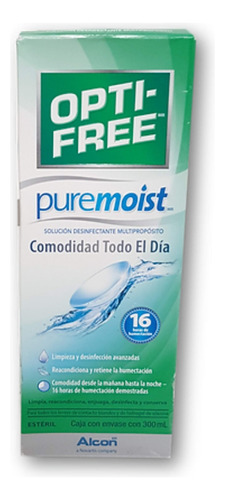 Solución Opti-free Pure Moist 300ml - Óptica Ruglio