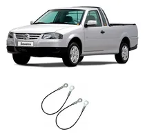 Comprar Par Cabo Aço Tampa Traseira Caçamba Saveiro G2 G3 G4