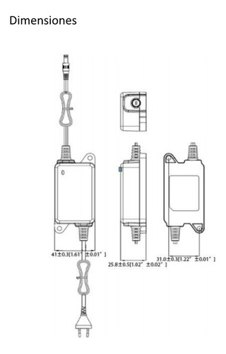 Fuente Alimentación Dahua Dh-pfm321d-us 12w 1 Amper