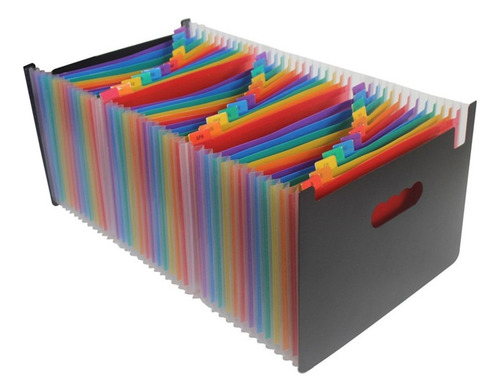 . A4 File Folder Organizer With 13 Expanding Pockets