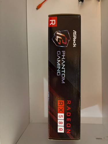 Placa De Video Amd Asrock Rx 580 Oc 8gb Gddr5 (Usado)