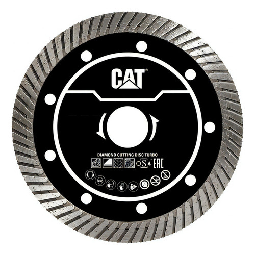 Disco Diamantado Turbo 115mm Cat