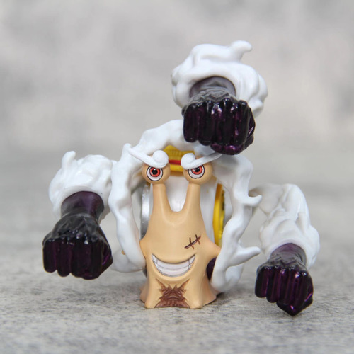 Figura Luffy One Piece Den Den Mushi Gear 5 Risas Dios Nika
