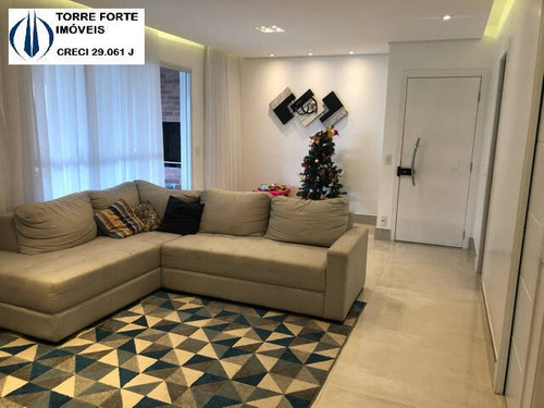 Imagem 5 de 15 de Lindo Apartamento Com 3 Suítes, Varanda Gourmet E 2 Vagas Na Mooca - 2304