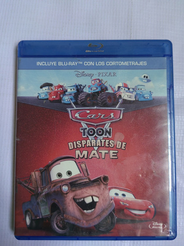 Disparates De Mate Cars Toon Película Blu-ray Original 